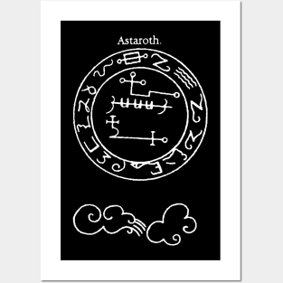 Astaroth Sigil Posters and Art